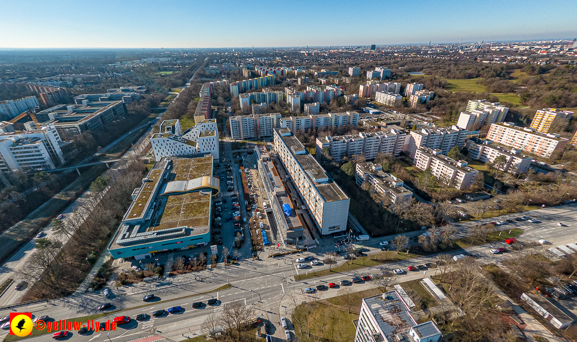 07.02.2023 - Luftbilder vom Plettzentrum in Neuperlache